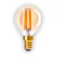 LED lamp E14, 3.9W, 313 lm, warm white, dimmable, 10-pack