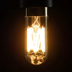 SEGULA LED lamp Tube, E14, 6.7W, 2700K, dimmable, clear, 2-pack