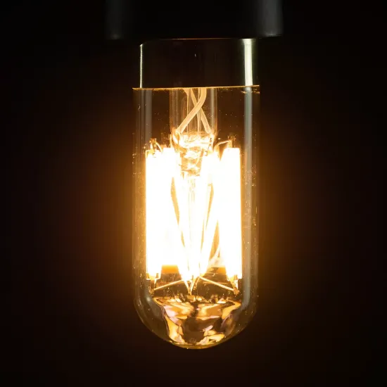 SEGULA LED lamp Tube, E14, 6.7W, 2700K, dimmable, clear, 2-pack