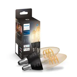 Philips Hue White Ambiance, E14, 4.6W, 350 lm, 4-pack