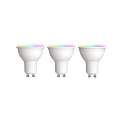 LUUMR Smart GU10, 4.7W, RGBW, CCT, ZigBee, Hue compatible, 3-pack