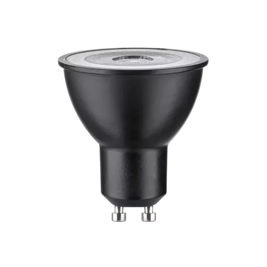 Paulmann LED GU10, 4.8W, 350 lm, Zigbee, black, 3-pack