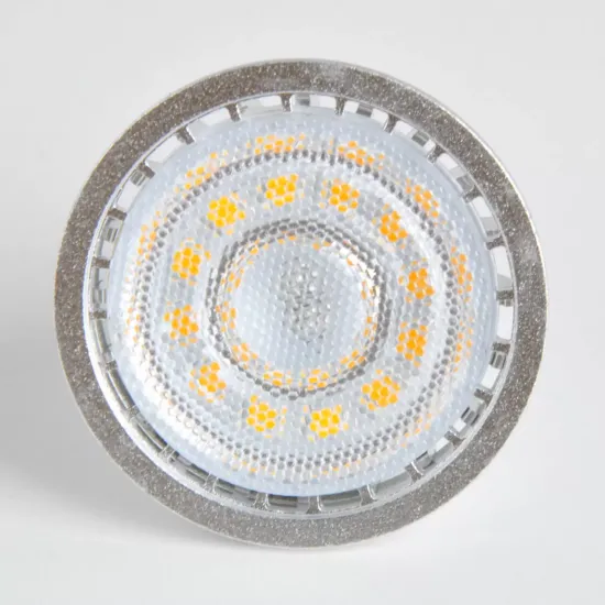 Lindby LED reflector GU10, 5W, clear, 3000K, 55°, 20-pack