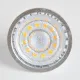 Lindby LED reflector GU10, 5W, clear, 3000K, 55°, 20-pack