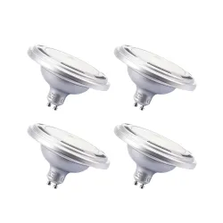 Reflector GU10 ES111, 11.5W, dimmable, 830, silver, 8-pack