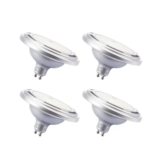 Reflector GU10 ES111, 11.5W, dimmable, 830, silver, 8-pack
