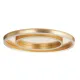 Helestra Sona LED ceiling light, dimmable, Ø60 cm, gold