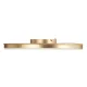 Helestra Sona LED ceiling light, dimmable, Ø60 cm, gold