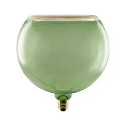 SEGULA LED globe lamp Floating, E27, green, G200, 6W, 922, dimmable