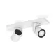 Philips Hue LED ceiling spotlight Argenta, white, 2-light, RGB, CCT