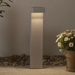 LED pathway light Mimik 10 Post 600, gray, 3000K