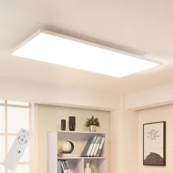 Arcchio LED panel Arya, dimmable, 119 cm x 59 cm, metal
