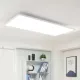 Arcchio LED panel Arya, dimmable, 119 cm x 59 cm, metal
