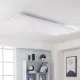 Arcchio LED panel Arya, dimmable, 119 cm x 59 cm, metal