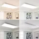 Arcchio LED panel Arya, dimmable, 119 cm x 59 cm, metal
