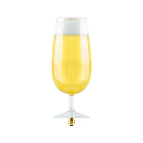 SEGULA LED bulb Floating Beer Foam, E27, 5W, 922, dimmable