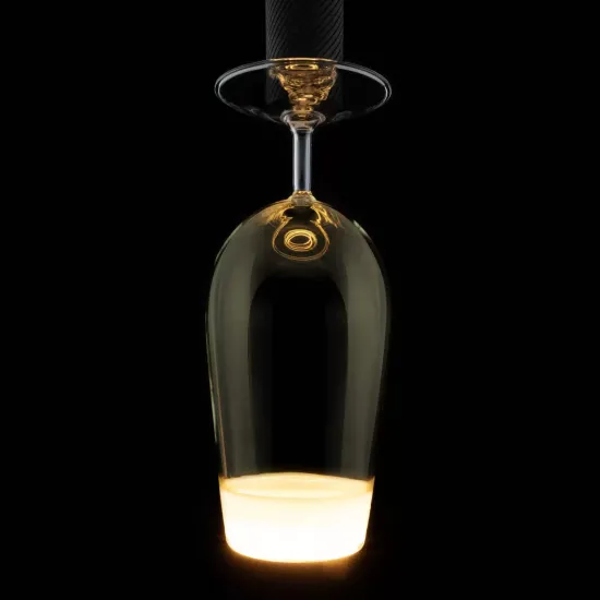 SEGULA LED bulb Floating Beer Foam, E27, 5W, 922, dimmable